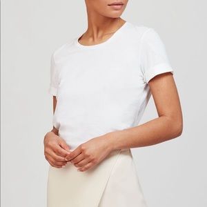 Cuyana | Classic Crewneck T-shirt in White (1 of 2)